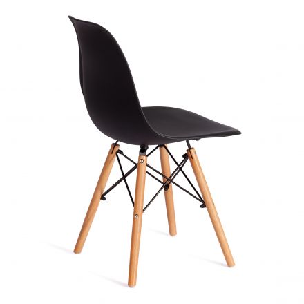 Стул Tetchair CINDY (EAMES) (mod. 1801) дерево бук/металл/сиденье пластик, 45x51x82 см, Black (черный) Стул Tetchair CINDY (EAMES) (mod. 1801) дерево бук/металл/сиденье пластик, 45x51x82 см, Black (черный)