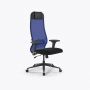 Кресло Sit 10 B1-111D - X2+UMF(X1) /Ub00/Wh00/D02P(M09.B11.G19.W02) Синий-Черный Кресло Sit 10 B1-111D - X2+UMF(X1) /Ub00/Wh00/D02P(M09.B11.G19.W02) Синий-Черный