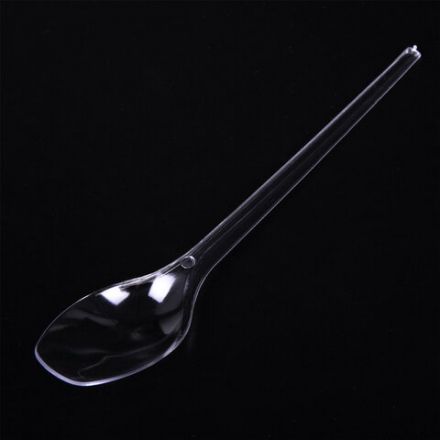 Ложка чайная одноразовая пластиковая 125 мм, прозрачная, КОМПЛЕКТ 100 шт., ЭТАЛОН, WELDAY (ВЭЛДЭЙ), 607831 Ложка чайная одноразовая пластиковая 125 мм, прозрачная, КОМПЛЕКТ 100 шт., ЭТАЛОН, WELDAY (ВЭЛДЭЙ), 607831