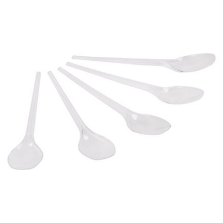 Ложка чайная одноразовая пластиковая 125 мм, прозрачная, КОМПЛЕКТ 100 шт., ЭТАЛОН, WELDAY (ВЭЛДЭЙ), 607831 Ложка чайная одноразовая пластиковая 125 мм, прозрачная, КОМПЛЕКТ 100 шт., ЭТАЛОН, WELDAY (ВЭЛДЭЙ), 607831