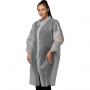Халат н/с процед, рук.рез, 4кн, XXXL(60-62), пл30, бел, Комус, 10шт/уп