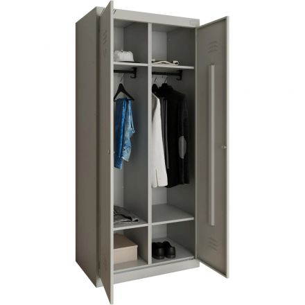 Шкаф для одежды металлический MZ_Шкаф ТМ 12-80 800х500х1830