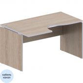 Стол эргономичный ED_Vita правый V-1.5 дуб сонома 1400