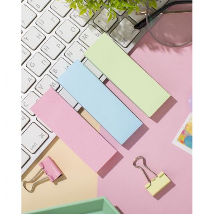 Клейкие закладки бумажные 3цв.по 100л. 25ммх76 Attache Клейкие закладки бумажные 3цв.по 100л. 25ммх76 Attache