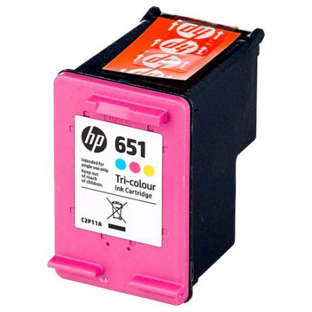 Картридж струйный HP (С2P11AE) Ink Advantage 5575/5645/OfficeJet 202, №651, цветной, оригинальный, ресурс 300 стр., C2P11AE Картридж струйный HP (С2P11AE) Ink Advantage 5575/5645/OfficeJet 202, №651, цветной, оригинальный, ресурс 300 стр., C2P11AE