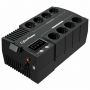 Источник бесперебойного питания CYBERPOWER BS650E, 650 VA (390 W), 8 евророзеток Источник бесперебойного питания CYBERPOWER BS650E, 650 VA (390 W), 8 евророзеток