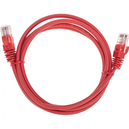 Патч-корд REXANT (02-0103-105) U/UTP, CAT 5e, 26AWG, LSZH, красный, 1,5м