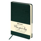 Ежедневник датированный 2026 А5 138x213 мм, BRAUBERG "Imperial", под кожу, темно-зеленый, 117066 Ежедневник датированный 2026 А5 138x213 мм, BRAUBERG "Imperial", под кожу, темно-зеленый, 117066