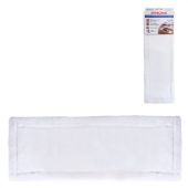 Насадка МОП плоская для швабры/держателя 40 см, карманы (ТИП К), плотная микрофибра, LAIMA "Бюджет", 603117 Насадка МОП плоская для швабры/держателя 40 см, карманы (ТИП К), плотная микрофибра, LAIMA "Бюджет", 603117