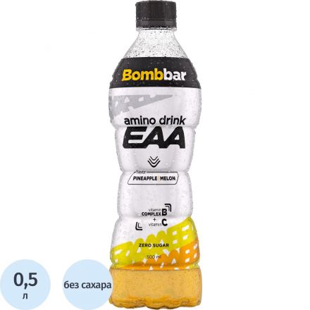 Напиток энергетический  б/а BOMBBAR EAA  дыни и ананаса ПЭТ 500 мл х 12