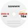 Диски DVD+R SONNEN, 4,7 Gb, 16x, Cake Box (упаковка на шпиле), КОМПЛЕКТ 25 шт., 513532