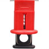 Блокиратор миниатюрных автоматов кнопочный POW (Красный)(BD-D04) Блокиратор миниатюрных автоматов кнопочный POW (Красный)(BD-D04)