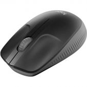 Мышь компьютерная Logitech WRL M190 BLACK 910-005923 Мышь компьютерная Logitech WRL M190 BLACK 910-005923