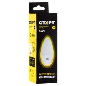 Лампа светодиодная Старт LED, серия "WS" 10W30, тип С "свеча", E14, 2700К, теплый свет, 25000ч Лампа светодиодная Старт LED, серия "WS" 10W30, тип С "свеча", E14, 2700К, теплый свет, 25000ч