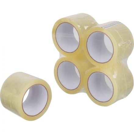 Клейкая лента 72мм х 66м 45мкр прозрачная 4 шт/уп СПб Клейкая лента 72мм х 66м 45мкр прозрачная 4 шт/уп СПб
