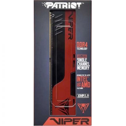 Модуль памяти Patriot Viper Elite II DIMM DDR4 8Gb 3200Мгц PVE248G320C8 Модуль памяти Patriot Viper Elite II DIMM DDR4 8Gb 3200Мгц PVE248G320C8