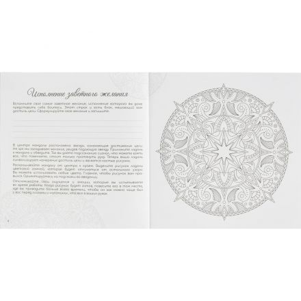 Раскраска Серия Раскраски-мандалы 2шт/уп, в ас-те,74947
