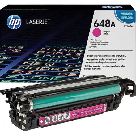 Картридж лазерный HP 648А CE263A пурп. для CLJ CP4025/CP4525 Картридж лазерный HP 648А CE263A пурп. для CLJ CP4025/CP4525