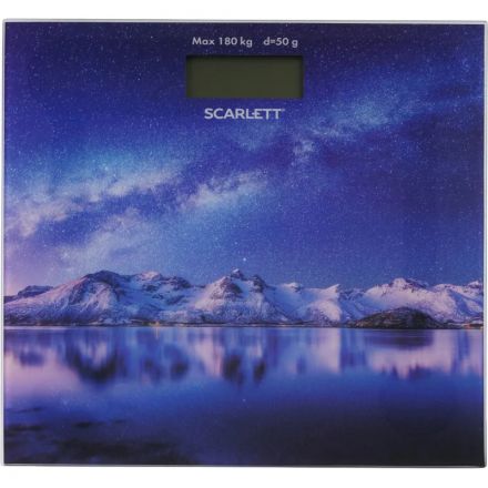 Весы Scarlett SC-BS33E022,напольные электронные,max. 180 кг,звездное небо