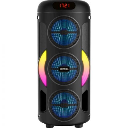 Акустическая система Digma D-MC1721 черный 10Вт/FM/USB/BT/micro SD Акустическая система Digma D-MC1721 черный 10Вт/FM/USB/BT/micro SD