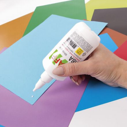 Клей ПВА STAFF EVERYDAY, 125 г, с дозатором, 227387 Клей ПВА STAFF EVERYDAY, 125 г, с дозатором, 227387