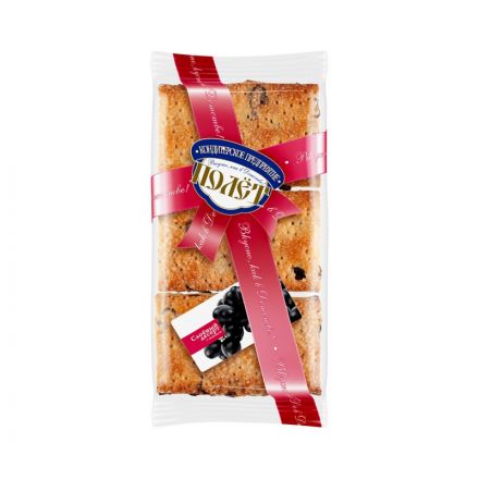 Печенье Полет слоеный десерт с изюмом, 220г Печенье Полет слоеный десерт с изюмом, 220г