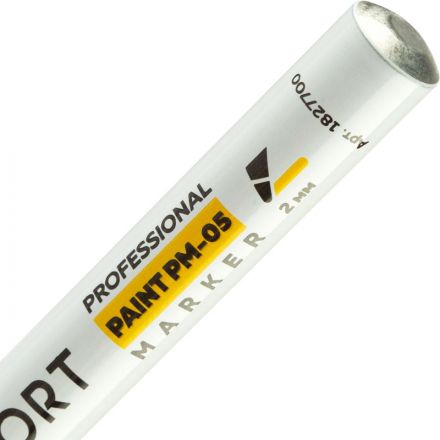 Маркер лаковый TOPFORT Paint 2 мм белый Маркер лаковый TOPFORT Paint 2 мм белый