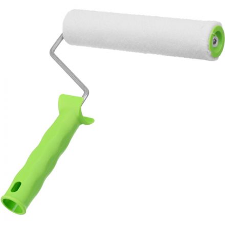 Валик 200 мм D=36 мм с ручкой 6 мм полиакрил, шерсть Велюр Сибртех 80134 Валик 200 мм D=36 мм с ручкой 6 мм полиакрил, шерсть Велюр Сибртех 80134