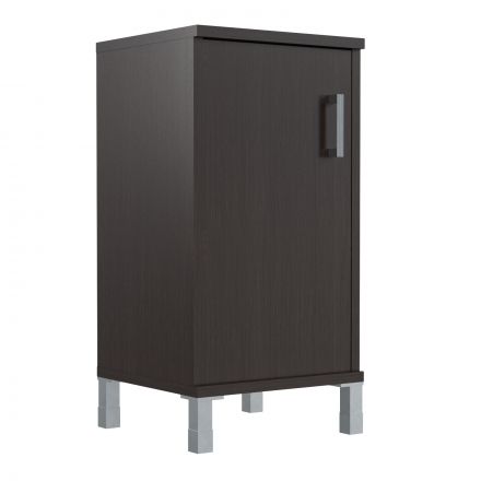 Шкаф-колонка низкая с глухой малой дверью B 411.2(L) Венге Магия 475х450х920 BORN Шкаф-колонка низкая с глухой малой дверью B 411.2(L) Венге Магия 475х450х920 BORN