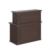 Стойка рецепция RMS 120 Венге Магия 1200х600х1200 RAUT Стойка рецепция RMS 120 Венге Магия 1200х600х1200 RAUT