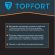 Перчатки защитные TopFort НН02 нейлон с нитриловым покрытием р.11