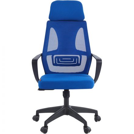 Кресло VT_Chairman CH636 черный пластик, синий Кресло VT_Chairman CH636 черный пластик, синий