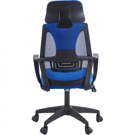 Кресло VT_Chairman CH636 черный пластик, синий Кресло VT_Chairman CH636 черный пластик, синий