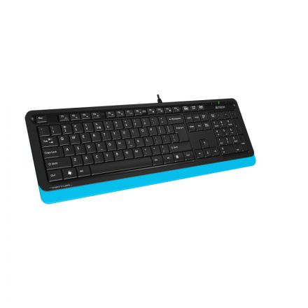 Клавиатура A4Tech Fstyler FK10 черный/синий USB