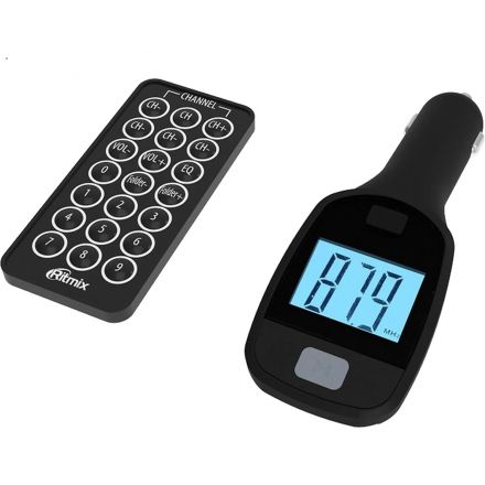 FM-трансмиттер с дисплеем Ritmix FMT-A705 (15118383)