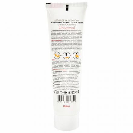 Крем защитный 100 мл M SOLO UNIVERSAL для кожи от водорастворимых и водонерастворимых загрязнений, 8790