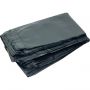 Мешки для мусора ПВД 160л 30мкм 50шт/уп черн 80х100см CleanBag_1447