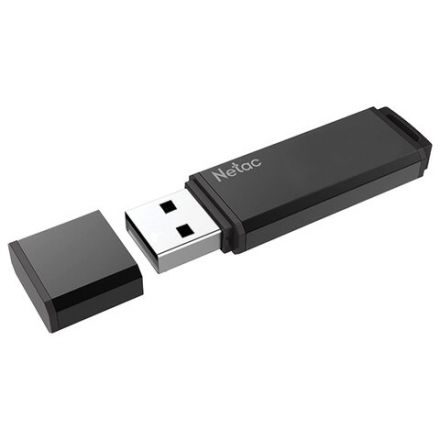 Флеш-диск 16 GB NETAC U351, USB 3.0, черный, NT03U351N-016G-30BK Флеш-диск 16 GB NETAC U351, USB 3.0, черный, NT03U351N-016G-30BK