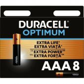 Батарейка Duracell 5014070 ААА алкалиновые 1,5v 8 шт./бл. LR03-8BL Optimum Батарейка Duracell 5014070 ААА алкалиновые 1,5v 8 шт./бл. LR03-8BL Optimum
