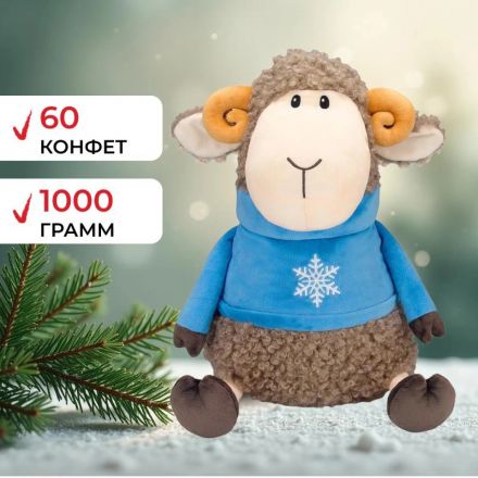 Новогодний сладкий подарок Захар 1/1000 г (стандарт), ПТ27-03ббс