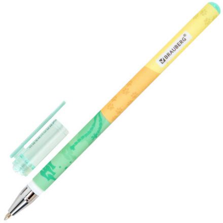 Ручка шариковая с принтом BRAUBERG "МИЛЫЕ КОТЫ", СИНЯЯ, SOFT TOUCH покрытие, узел 0,7 мм, линия письма 0,35 мм, 144478 Ручка шариковая с принтом BRAUBERG "МИЛЫЕ КОТЫ", СИНЯЯ, SOFT TOUCH покрытие, узел 0,7 мм, линия письма 0,35 мм, 144478