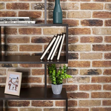 Стеллаж BRABIX "Scandi SH-008", 730х250х1760 мм, 6 секций, ЛДСП, венге, 641899, ЦБ013658-3 Стеллаж BRABIX "Scandi SH-008", 730х250х1760 мм, 6 секций, ЛДСП, венге, 641899, ЦБ013658-3