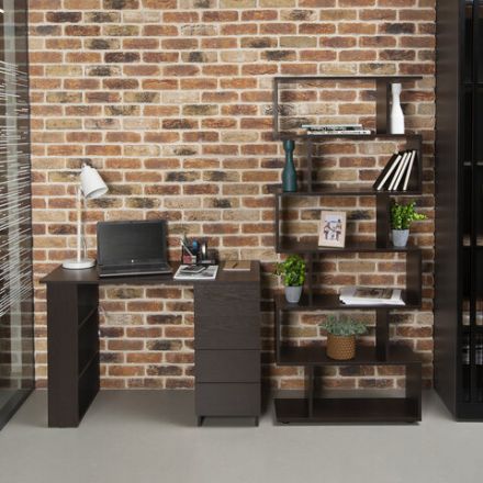 Стеллаж BRABIX "Scandi SH-008", 730х250х1760 мм, 6 секций, ЛДСП, венге, 641899, ЦБ013658-3 Стеллаж BRABIX "Scandi SH-008", 730х250х1760 мм, 6 секций, ЛДСП, венге, 641899, ЦБ013658-3