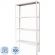 Стеллаж металлический P_МС-15/57 с 4-мя полками 700х500х1500