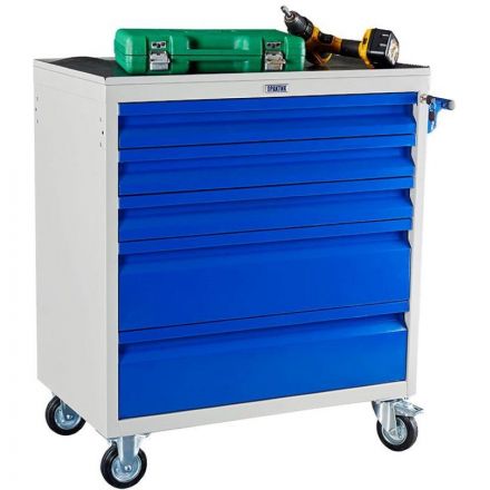 Тележка ПРАКТИК инструм. WDS-5 (5 ящиков) 820х450х870