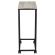 Стол журнальный BRABIX "LOFT CT-001", 450х250х680 мм, на колёсах, металлический каркас, цвет дуб антик, 641860