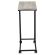 Стол журнальный BRABIX "LOFT CT-001", 450х250х680 мм, на колёсах, металлический каркас, цвет дуб антик, 641860