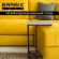 Стол журнальный BRABIX "LOFT CT-001", 450х250х680 мм, на колёсах, металлический каркас, цвет дуб антик, 641860