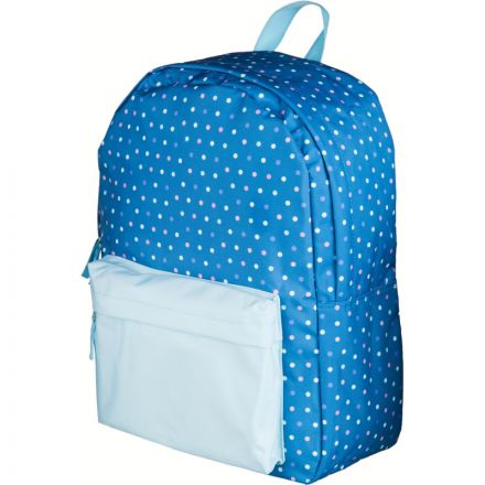 Рюкзак SMPL 18L синий, горошек 41х32х14 Рюкзак SMPL 18L синий, горошек 41х32х14