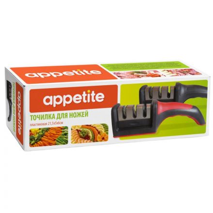 Точилка для ножей пластиковая чер ТМ Appetite Точилка для ножей пластиковая чер ТМ Appetite